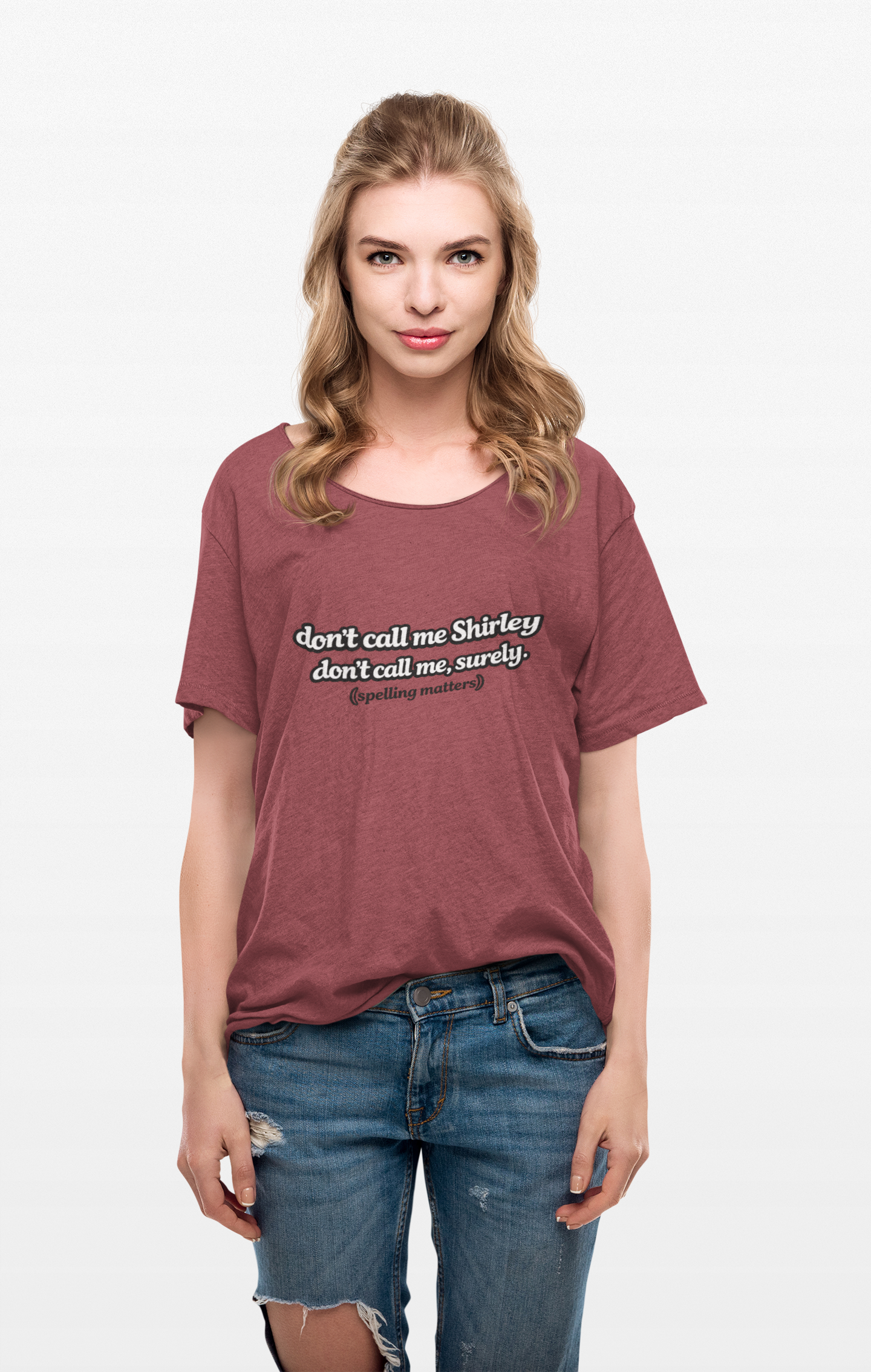 Don’t Call Me Shirley T-Shirt — Funny Movie Quote Grammar Pun Tee - Mutantur Labs LLC