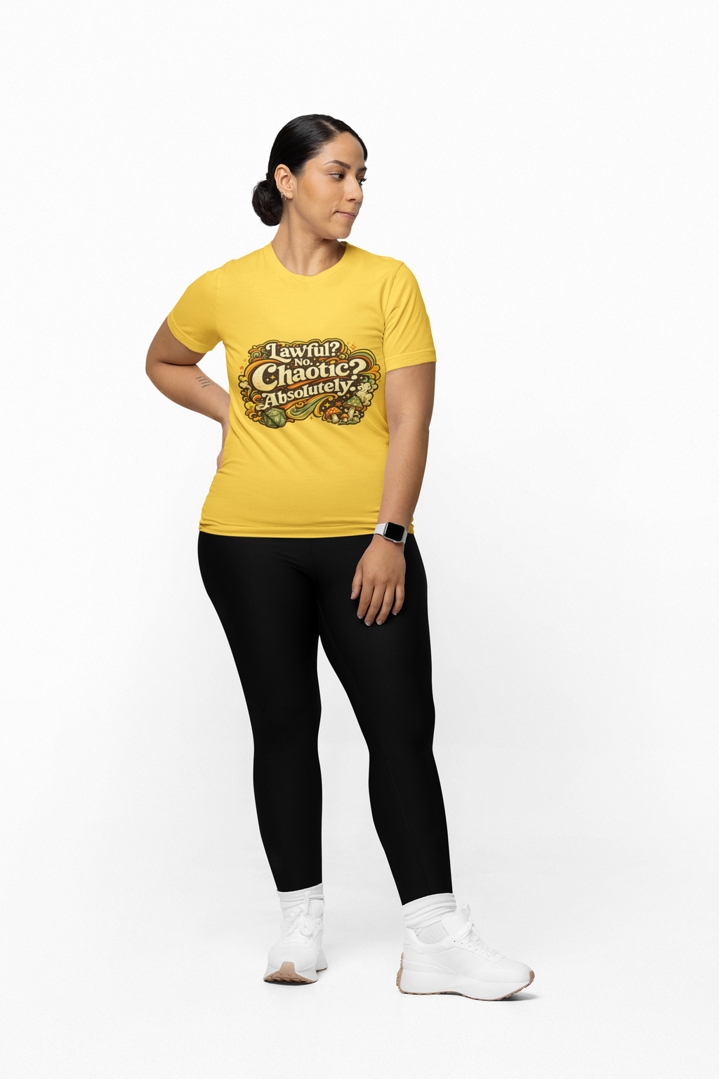 Chaotic? Absolutely. T-Shirt — Funny D&D Roleplay Tee - Mutantur Labs LLC