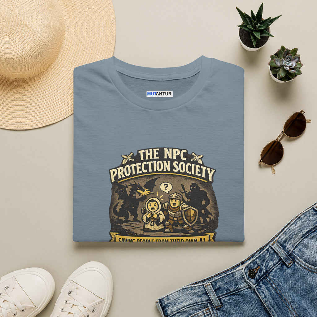 The NPC Protection Society Vintage Gaming Tee