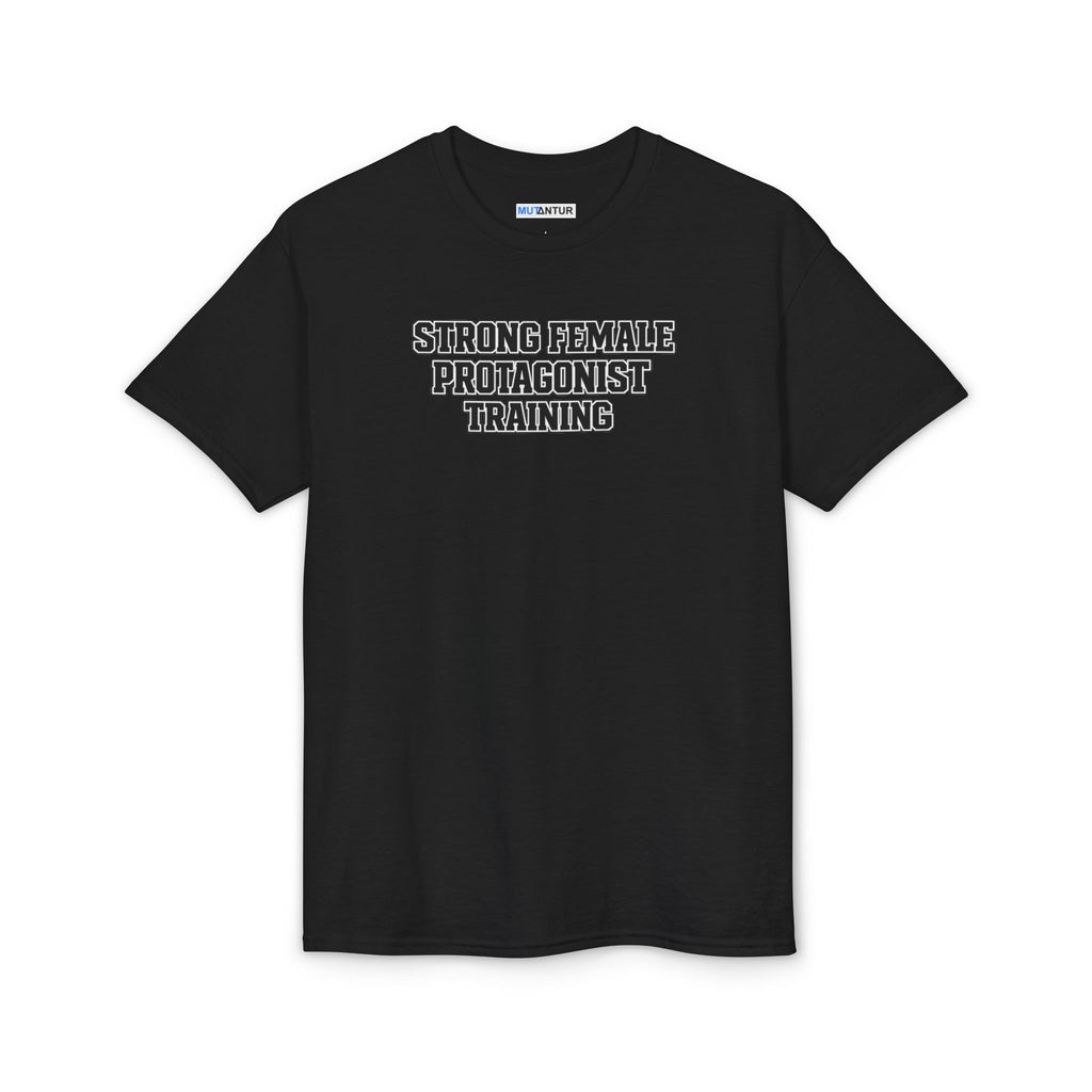 Strong Female Protagonist Training T-Shirt — Funny Fantasy Workout Graphic Tee