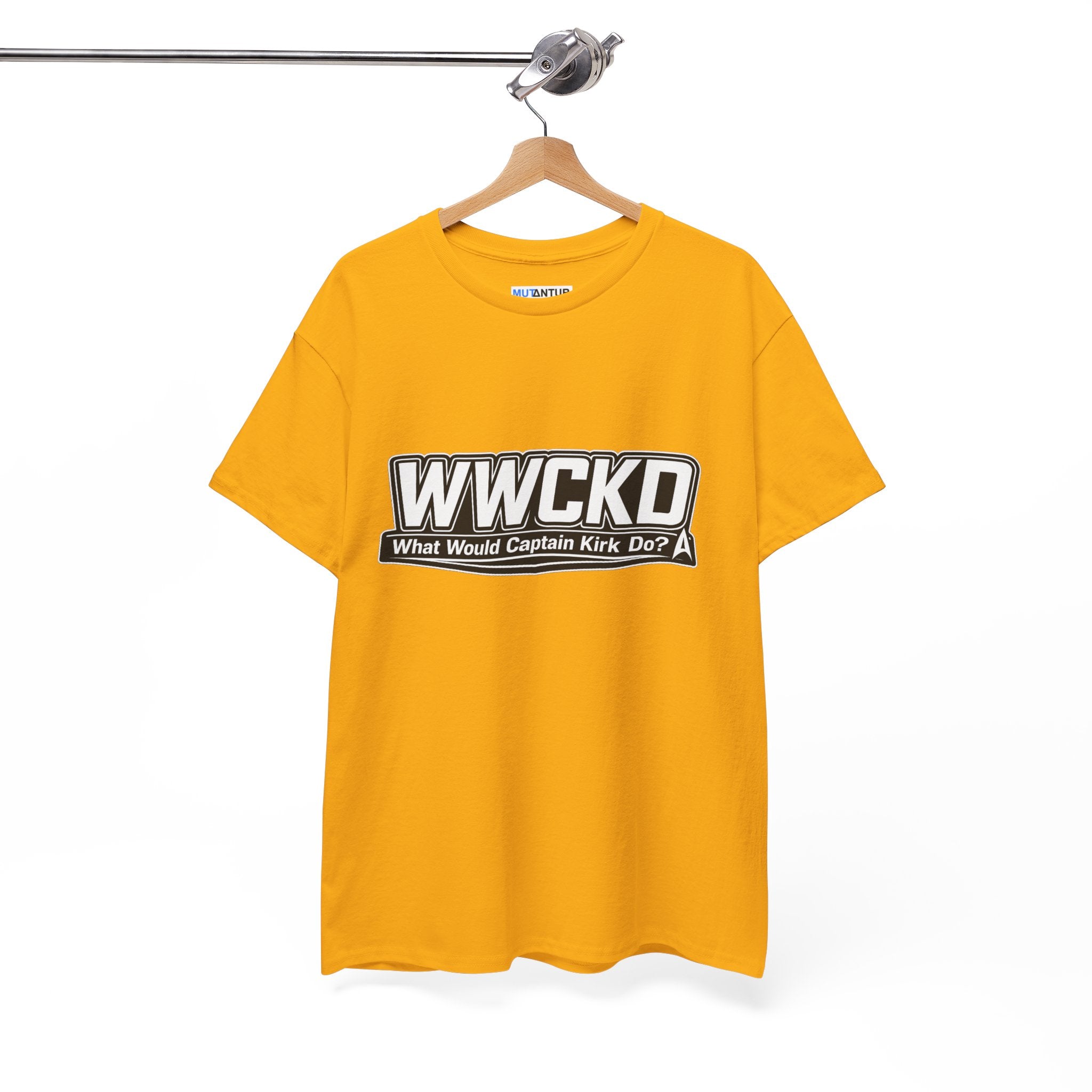 WWCKD T-Shirt | What Would Captain Kirk Do Sci-Fi Tee - Mutantur Labs LLC