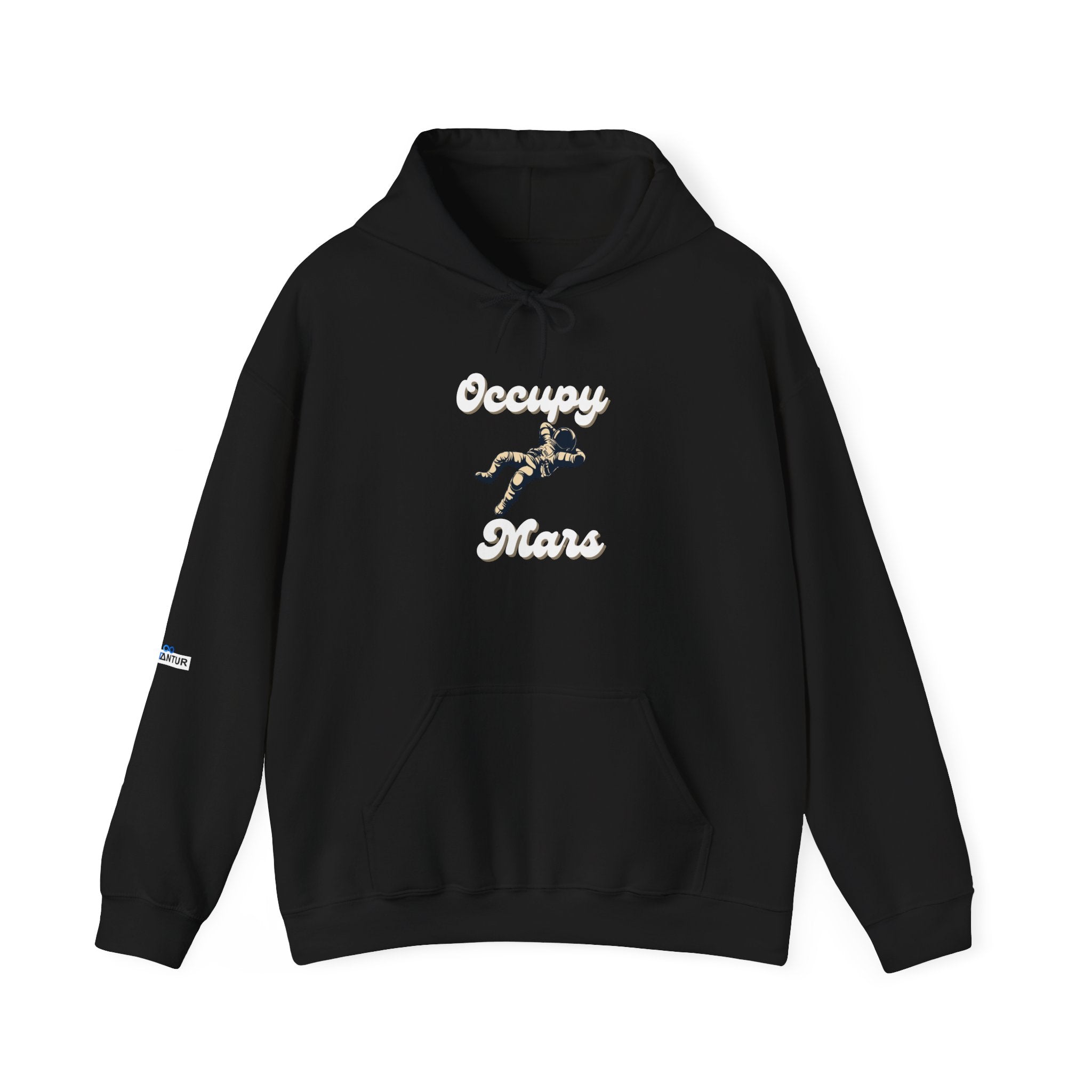 Occupy Mars Casual Statement Hoodie -, Unisex Sweatshirt - Mutantur Labs LLC