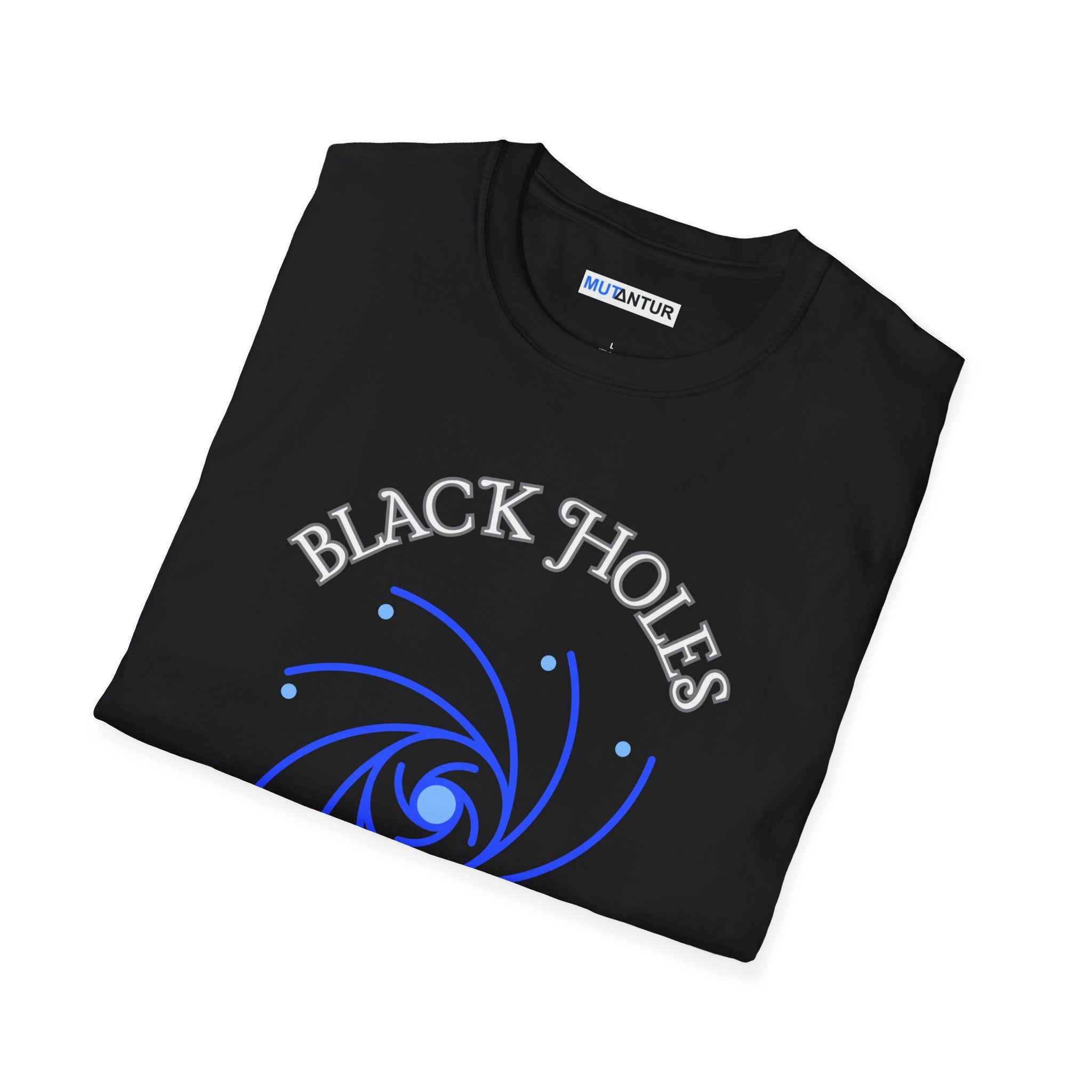 Black Holes Where My Motivation Goes graphic T-Shirt - Mutantur Labs LLC