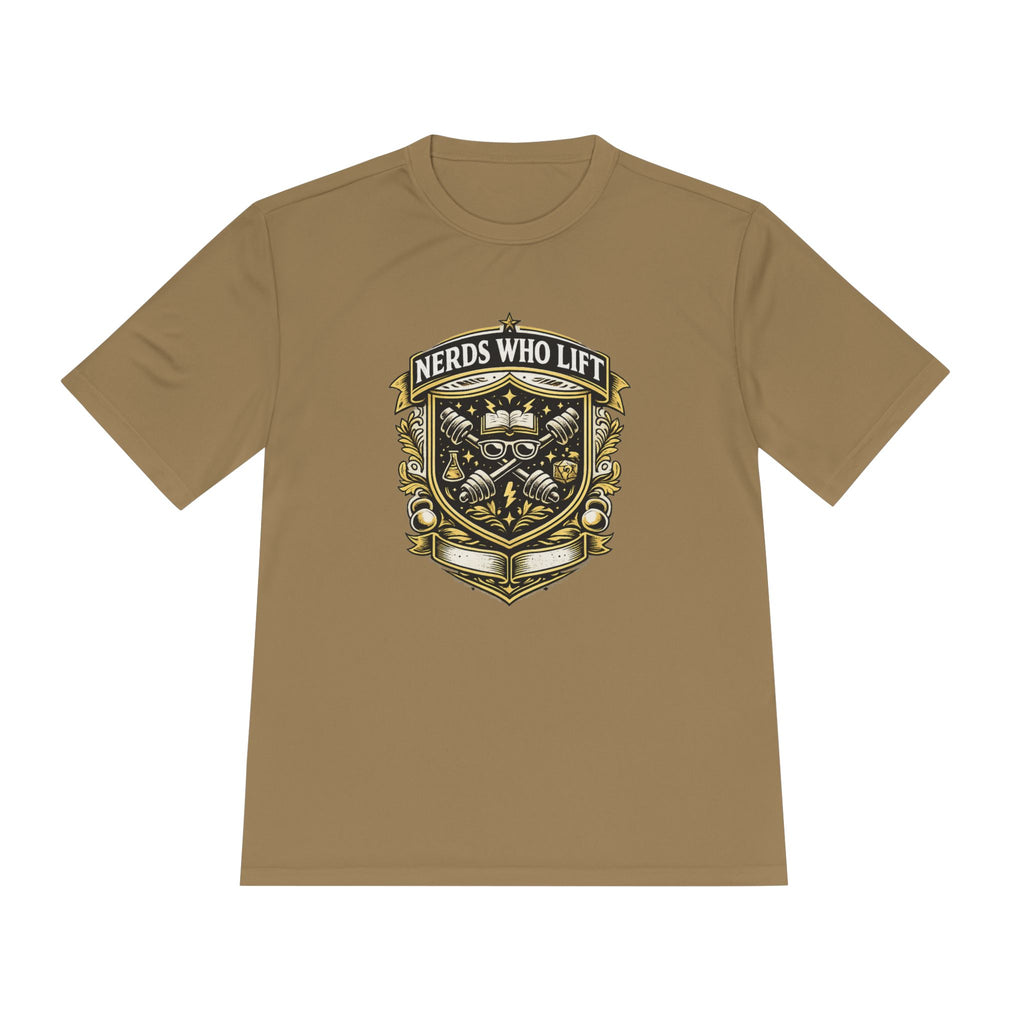 Nerds Who Lift Unisex Moisture Wicking Tee - Mutantur Labs LLC