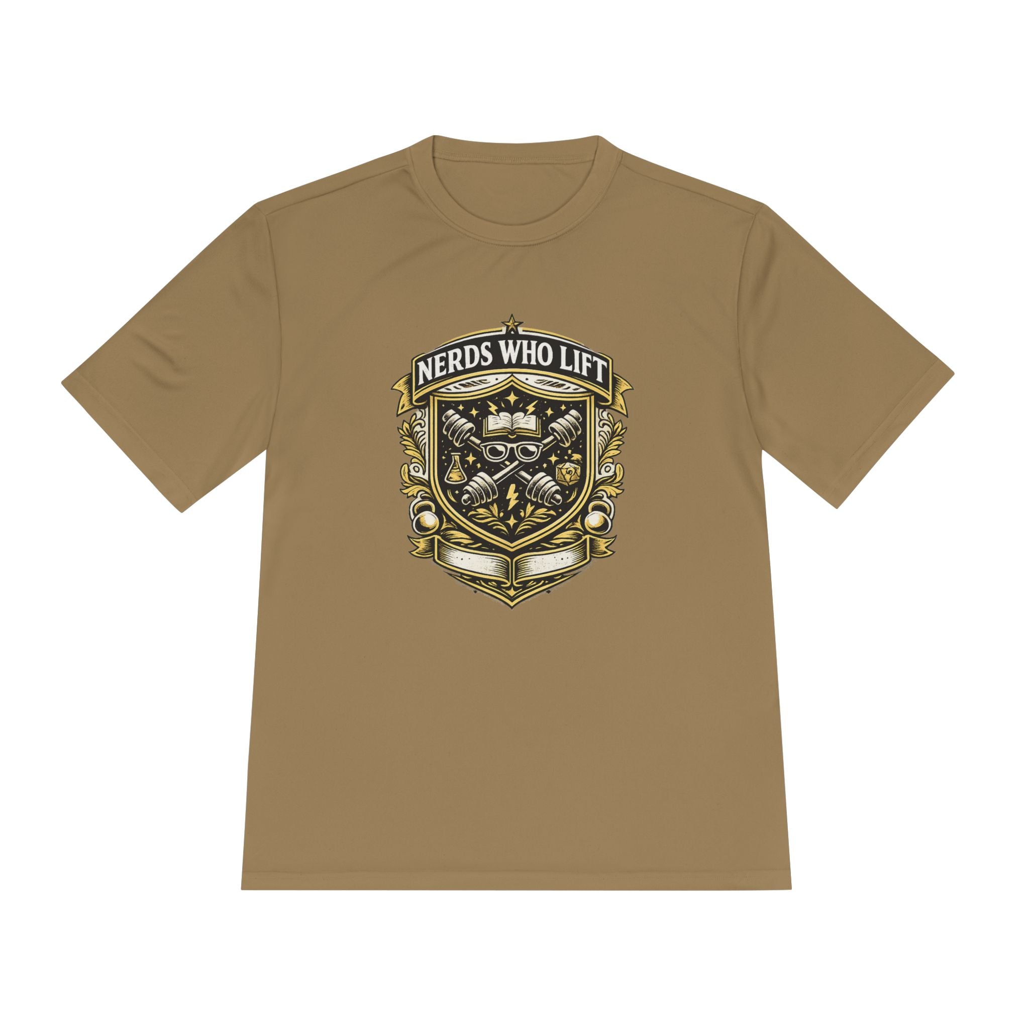 Nerds Who Lift Unisex Moisture Wicking Tee - Mutantur Labs LLC