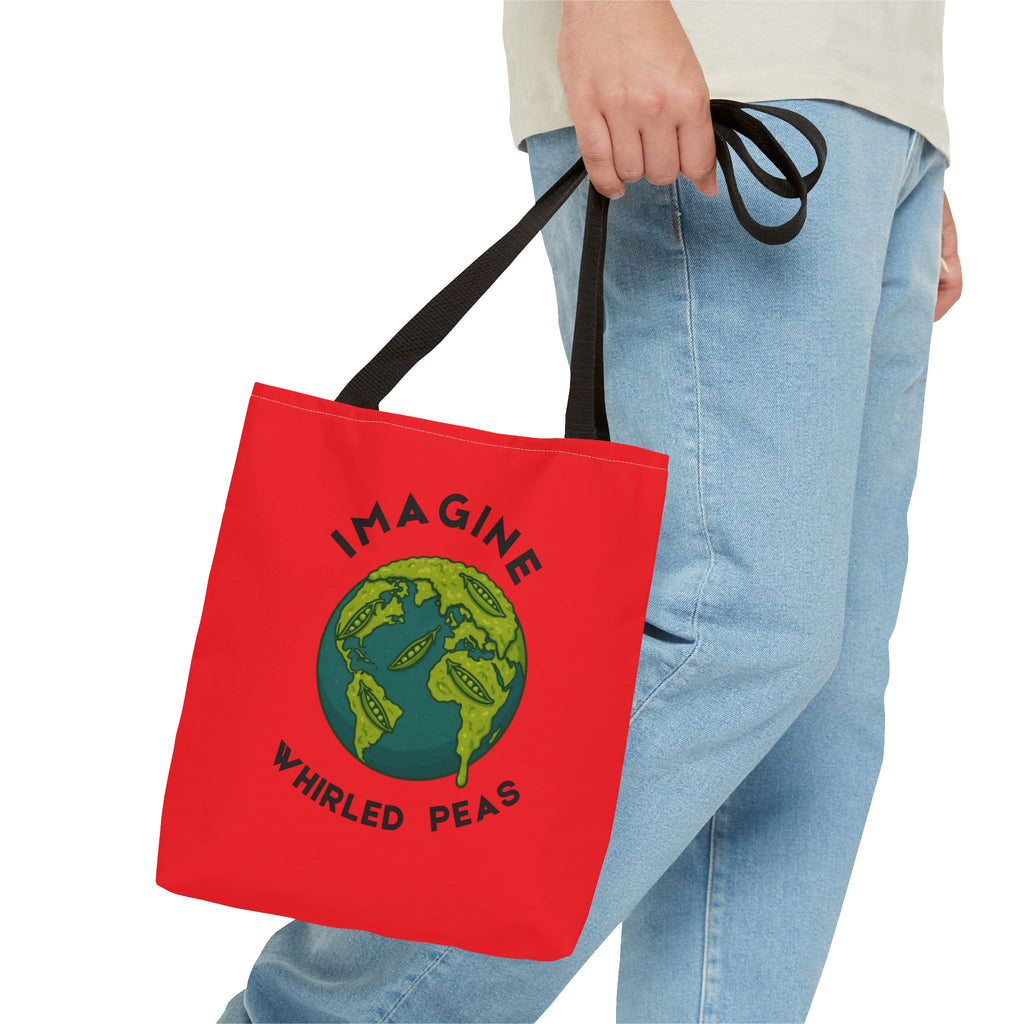 Imagine Whirled Peas Eco-Friendly Tote Bag - Mutantur Labs LLC