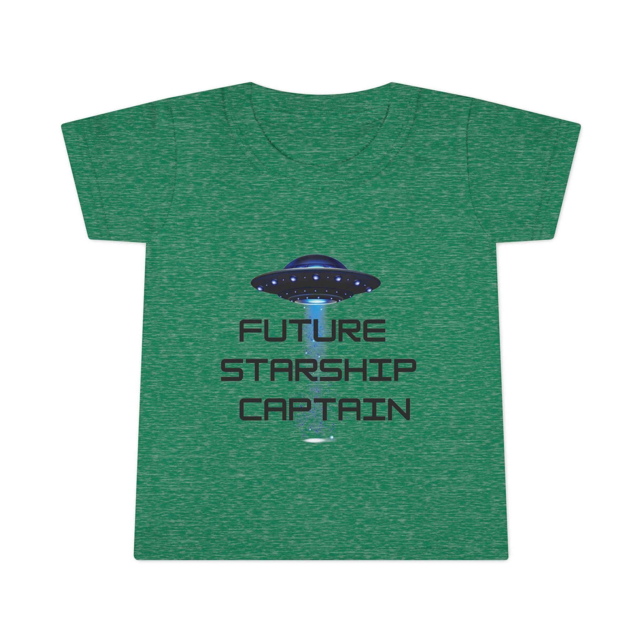 Future Starship Captain Toddler T-Shirt – Space Adventure Kids Tee - Mutantur Labs LLC