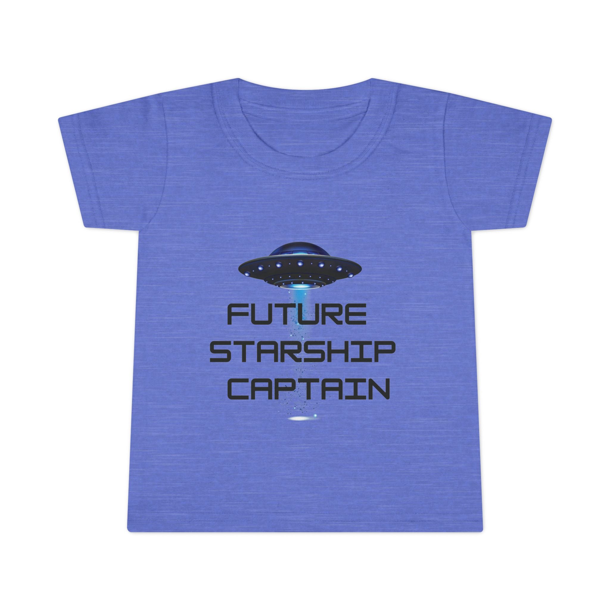 Future Starship Captain Toddler T-Shirt – Space Adventure Kids Tee - Mutantur Labs LLC