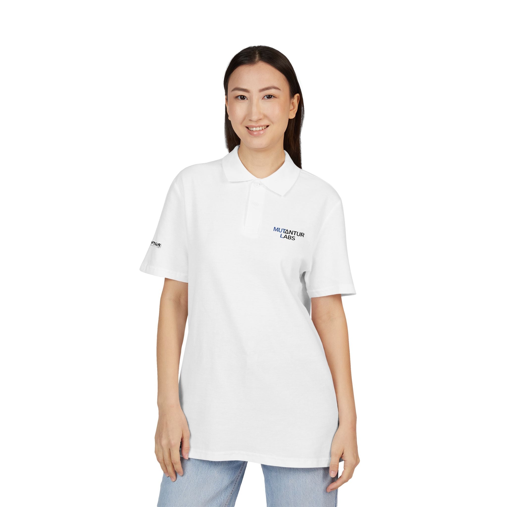 MutantURLabs Embroidered Polo Shirt