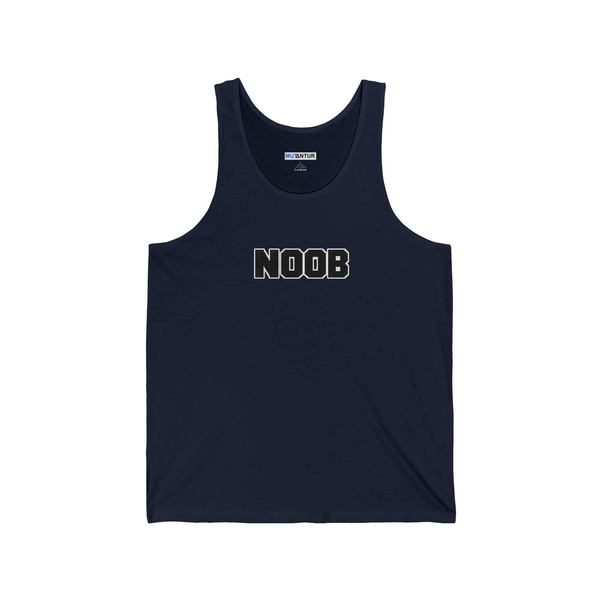 Noob Tank Top — Unisex Jersey Tank Top