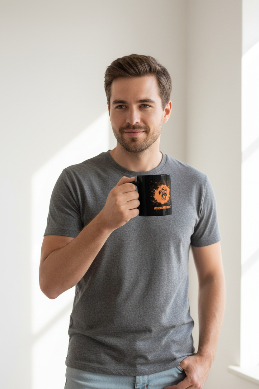 Insubordinate Black Mug — Funny Sarcastic 15oz Ceramic Coffee Cup - Mutantur Labs LLC