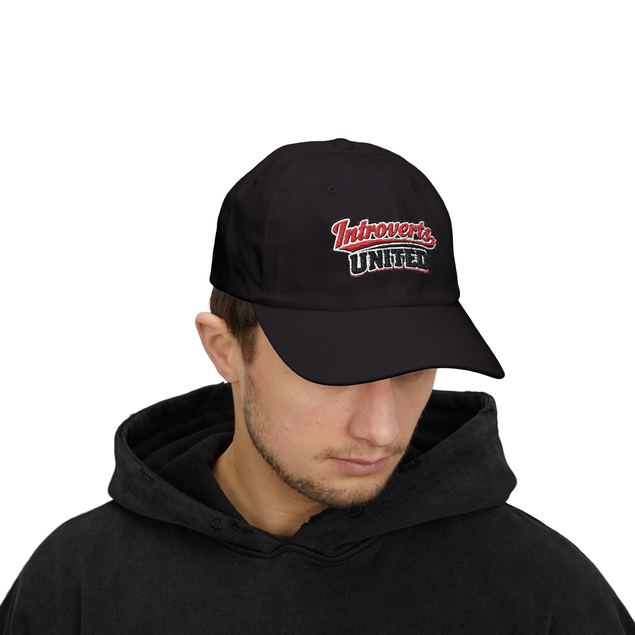 Introverts United Dad Cap | Embroidered Baseball Hat - Mutantur Labs LLC