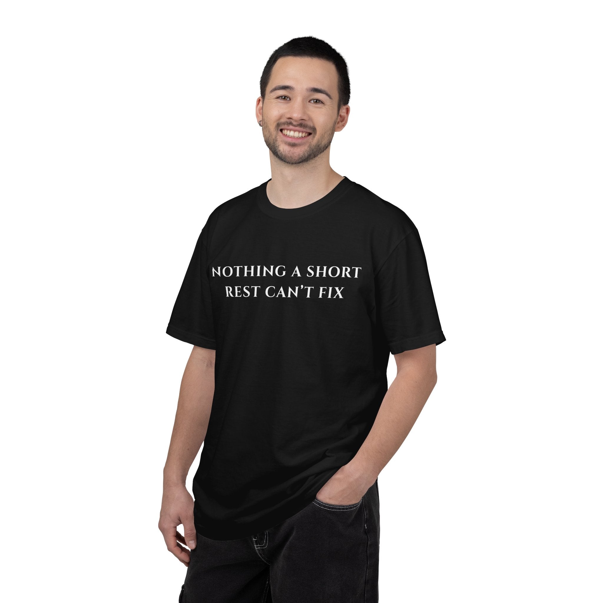 Nothing a Short Rest Can't Fix funny D and D Comfort Colors tee - Mutantur Labs LLC