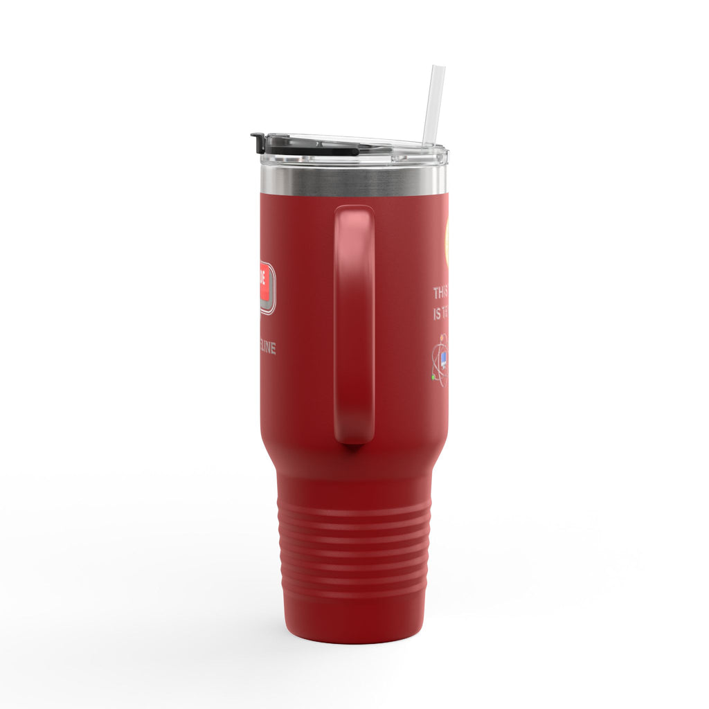 Upgrade Your Timeline 40oz Travel Mug — This Timeline Is Temporary Insulated Tumbler - Mutantur Labs LLC