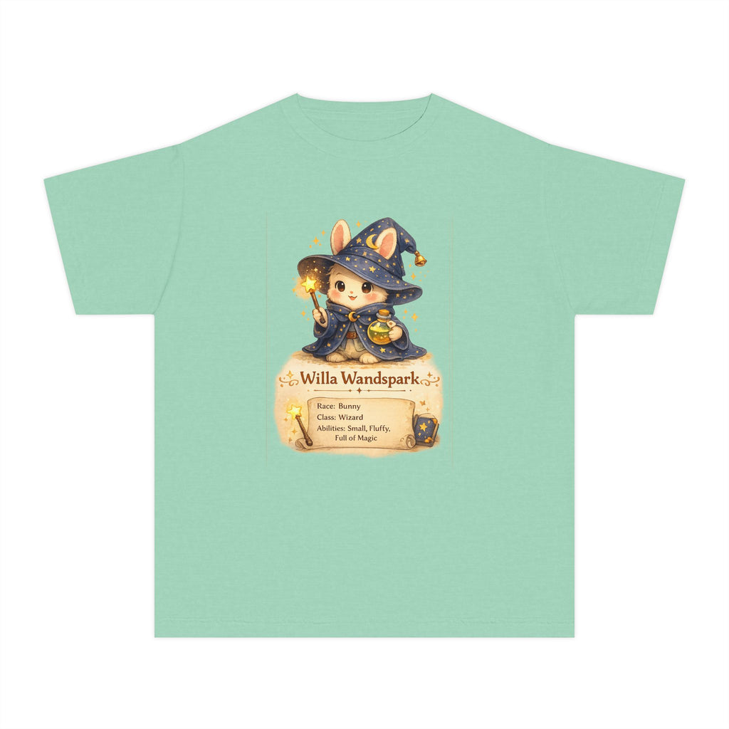 Willa Wandspark Kids Bunny Wizard Character T shirt