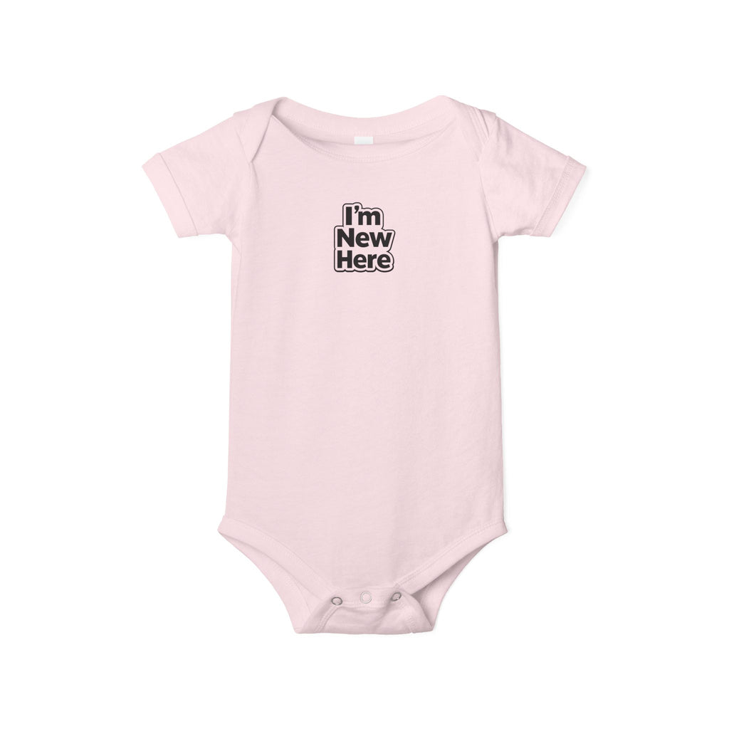 I’m New Here Infant Bodysuit — Funny Newborn Baby Outfit