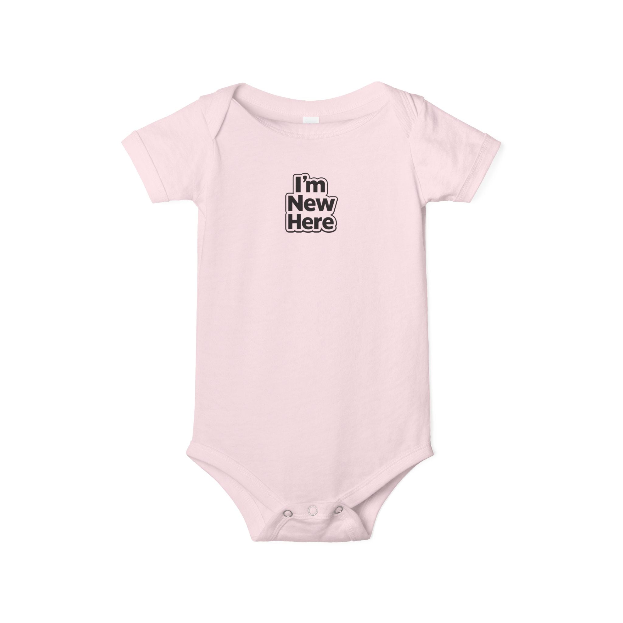 I’m New Here Infant Bodysuit — Funny Newborn Baby Outfit