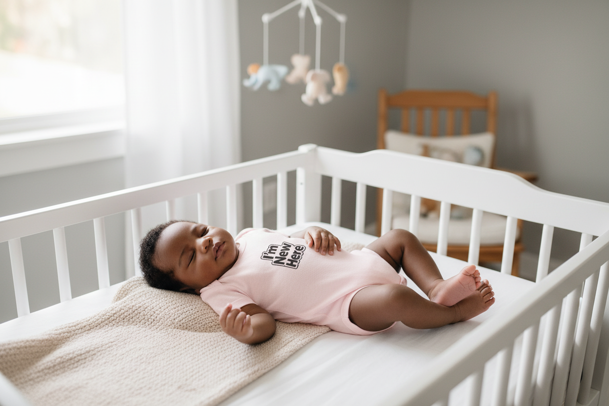 I’m New Here Infant Bodysuit — Funny Newborn Baby Outfit