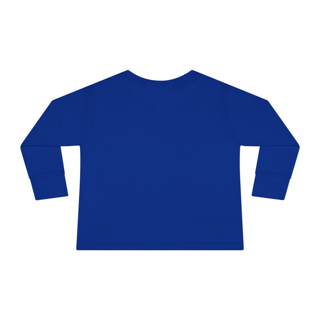 Future Optimist Astronaut toddler long sleeve tee | Solar System planets design - Mutantur Labs LLC