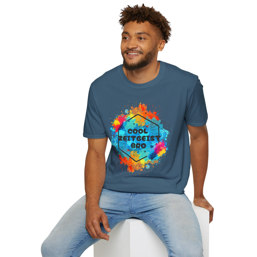 Cool Zeitgeist Bro Shirt Funny Colorful Graphic Tee for Word Nerds - Mutantur Labs LLC