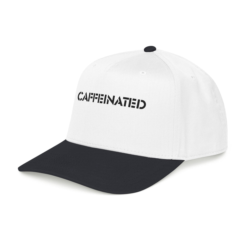 Caffeinated Mid Profile Baseball Cap |Coffee Lover Hat - Mutantur Labs LLC
