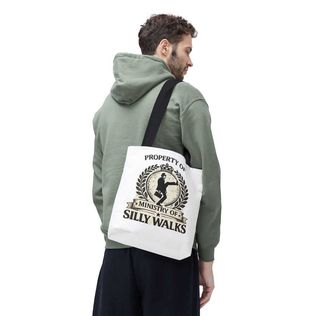 Ministry of Silly Walks Eco Friendly tote bag - Mutantur Labs LLC