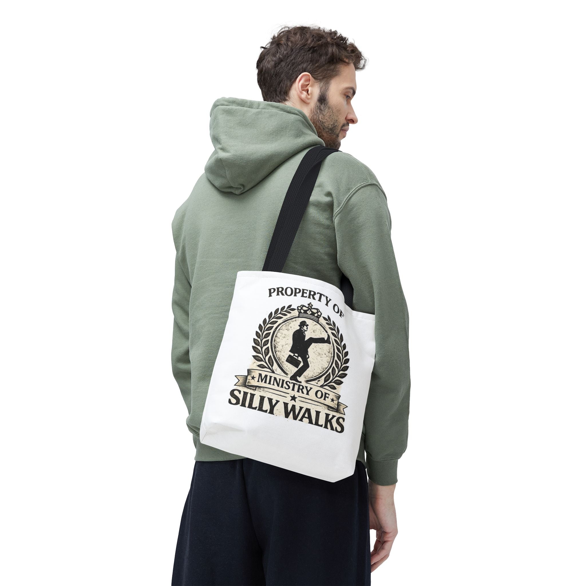 Ministry of Silly Walks Eco Friendly tote bag - Mutantur Labs LLC