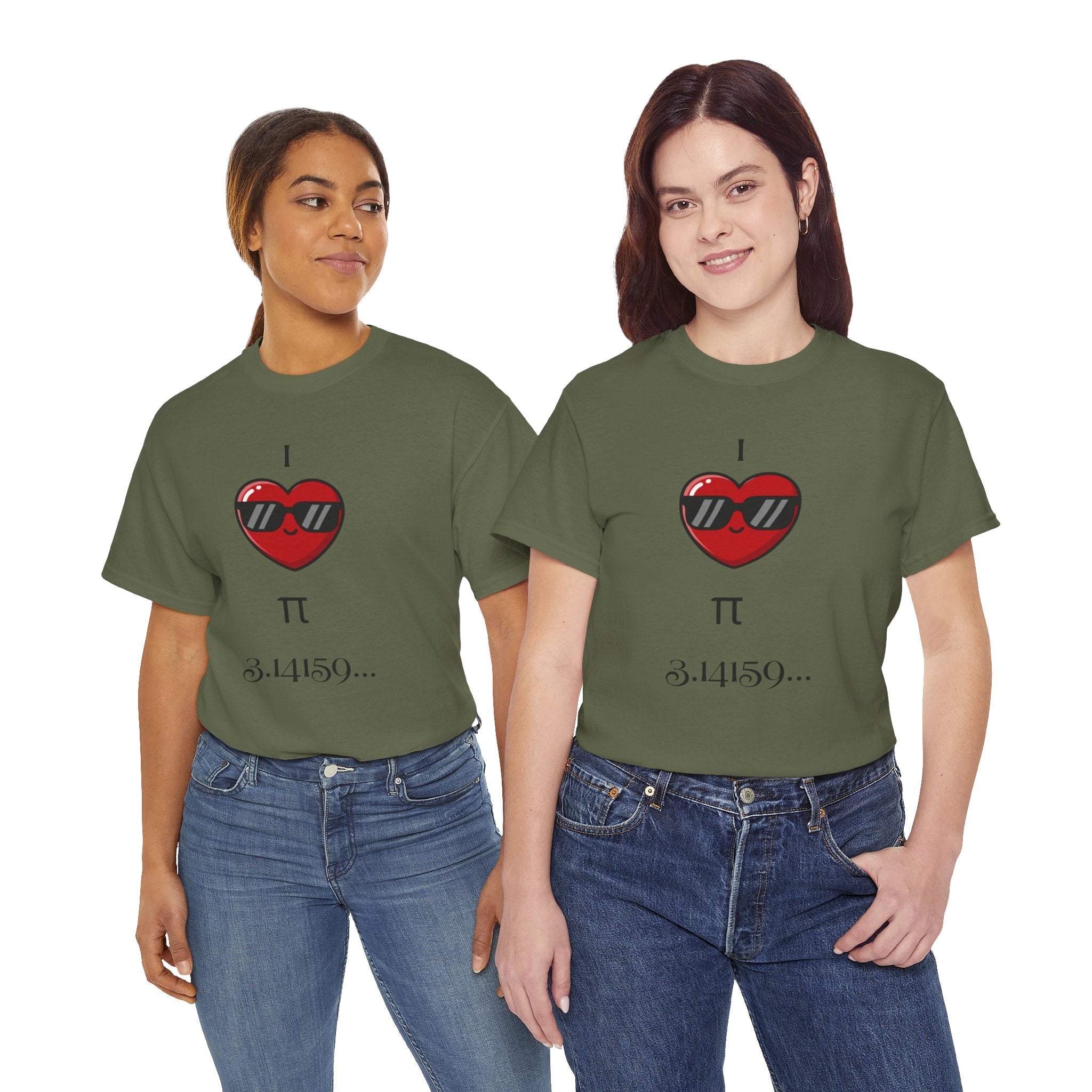 Pi Love T-Shirt — I π 3.14159... Math lover shirt - Mutantur Labs LLC