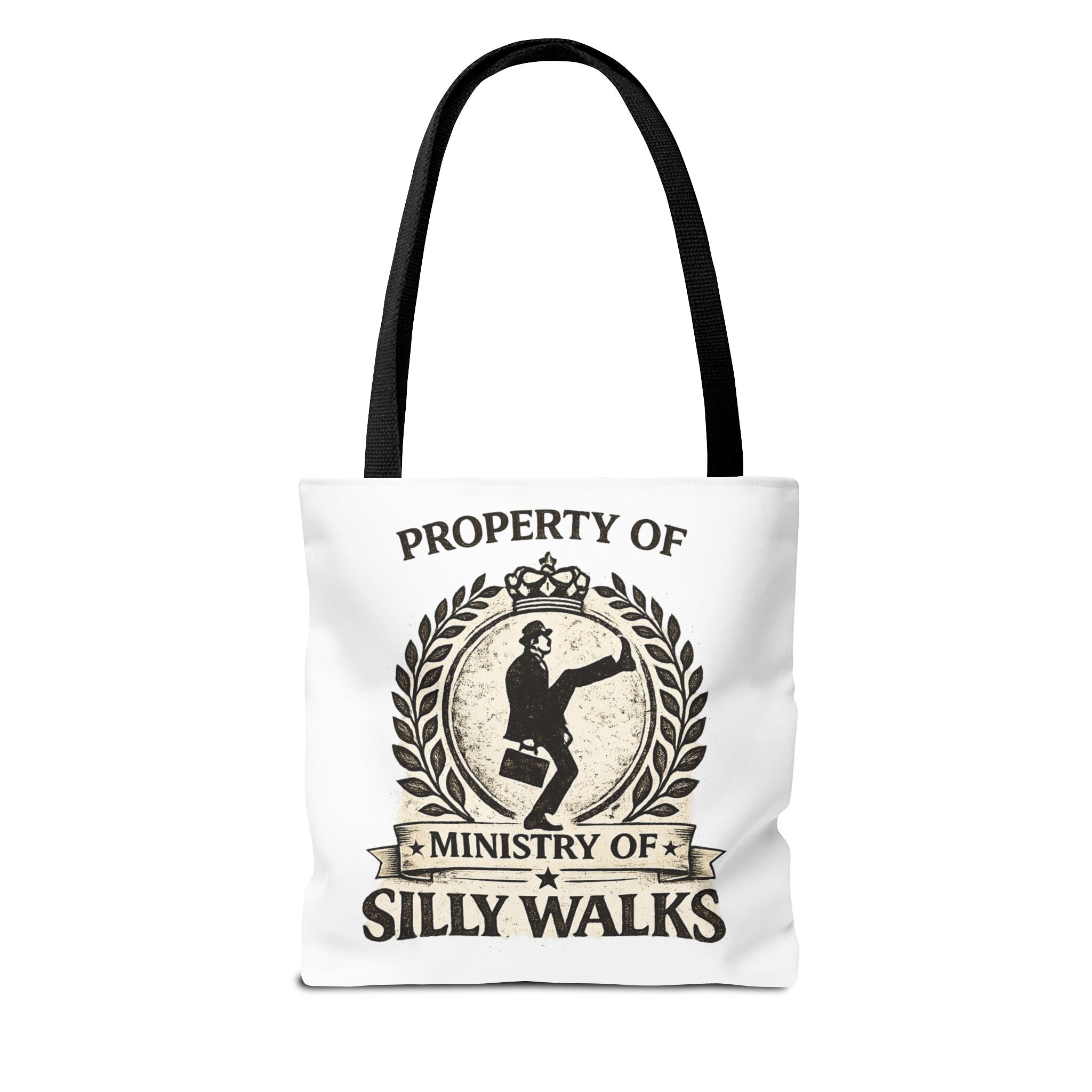 Ministry of Silly Walks Eco Friendly tote bag - Mutantur Labs LLC