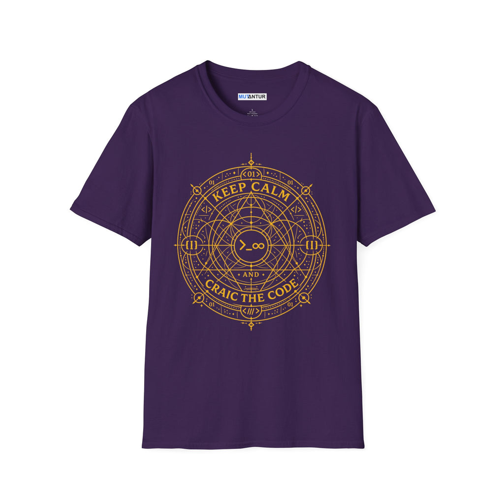 Keep Calm and Craic the Code Graphic Tee - Mutantur Labs LLC