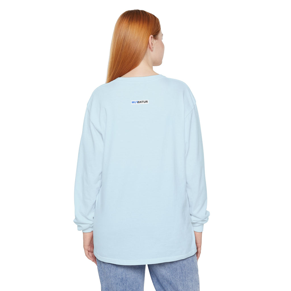 I Read Banned Books Long Sleeve Shirt | Stack of Books Reader Graphic Tee - Mutantur Labs LLC