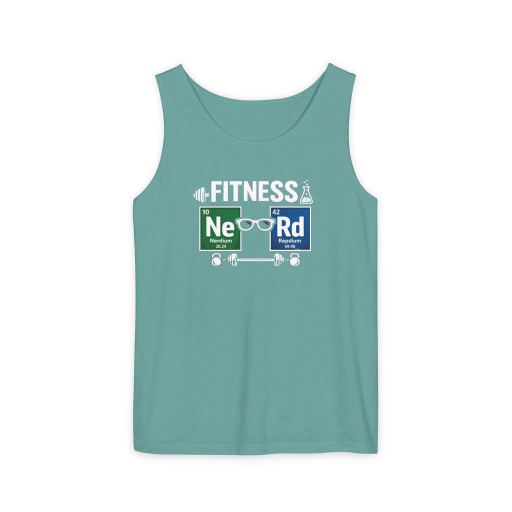 Geeky 'NeRd' Periodic Table Tank Top — Science & Fitness Nerd Graphic Tank - Mutantur Labs LLC