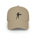 Bad Ass Superhero Silhouette Low Profile Cap | Retro Heroine Baseball Cap - Mutantur Labs LLC