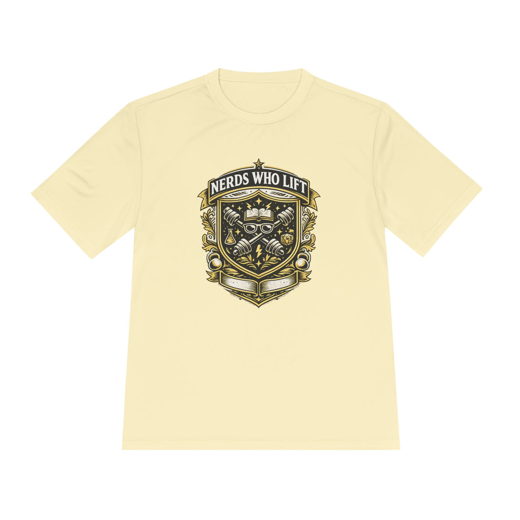 Nerds Who Lift Unisex Moisture Wicking Tee - Mutantur Labs LLC