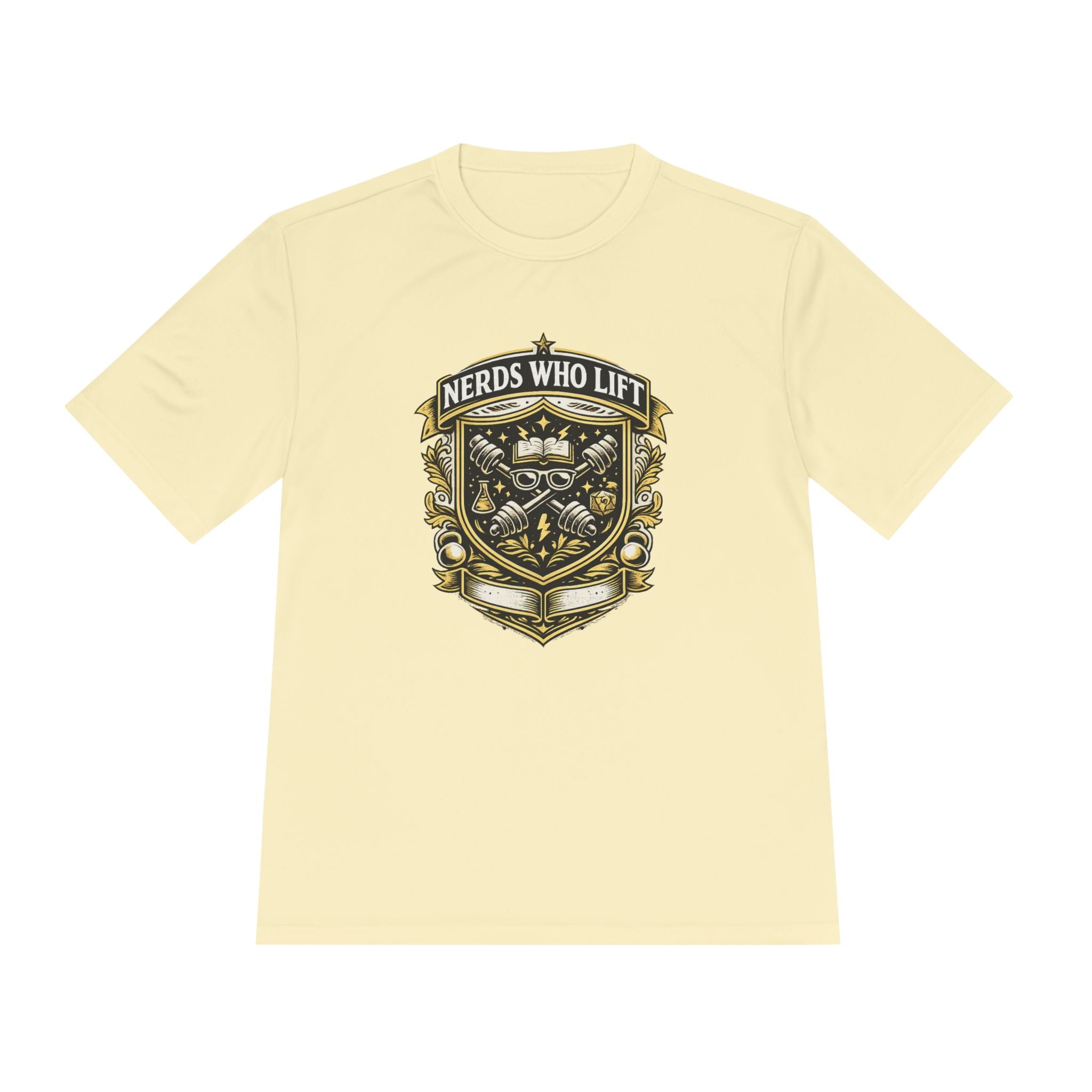 Nerds Who Lift Unisex Moisture Wicking Tee - Mutantur Labs LLC