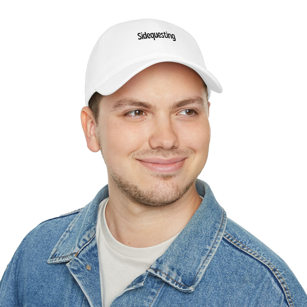 Sidequesting Baseball Cap — Low Profile Dad Hat for Gamers - Mutantur Labs LLC