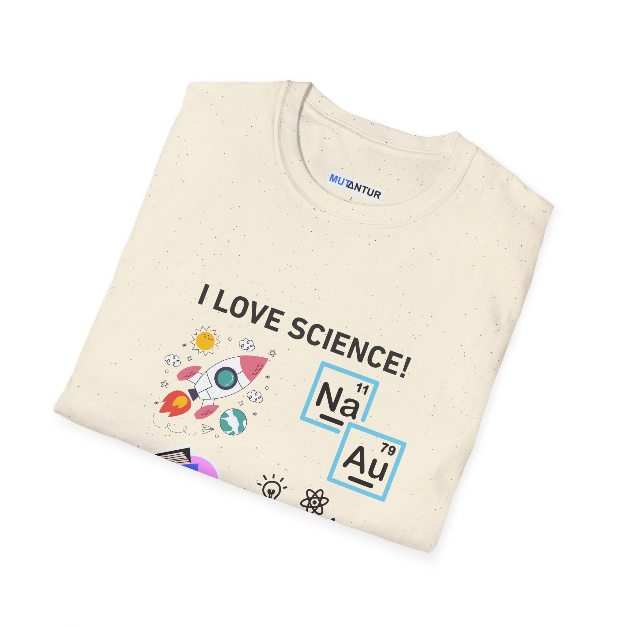 I Love Science T-Shirt | Funny Science-y Graphic Tee - Mutantur Labs LLC