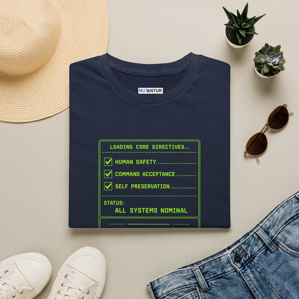 "All Systems Nominal" Retro Console Checklist Tee