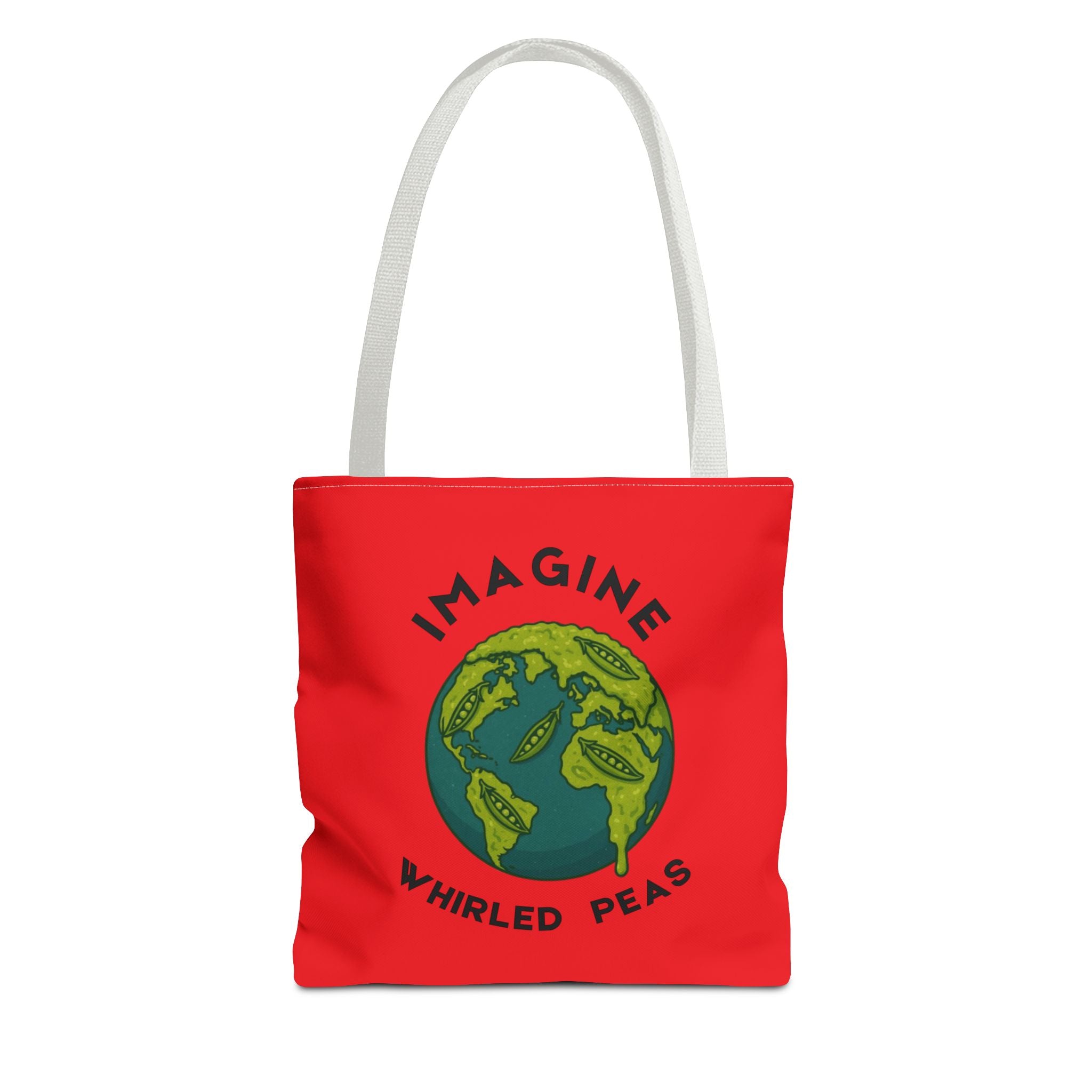 Imagine Whirled Peas Eco-Friendly Tote Bag - Mutantur Labs LLC