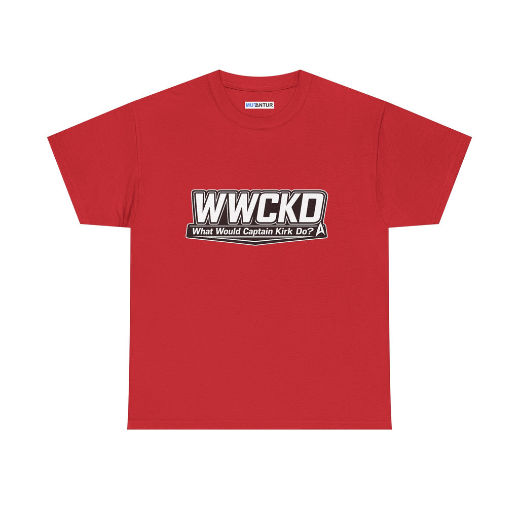 WWCKD T-Shirt | What Would Captain Kirk Do Sci-Fi Tee - Mutantur Labs LLC