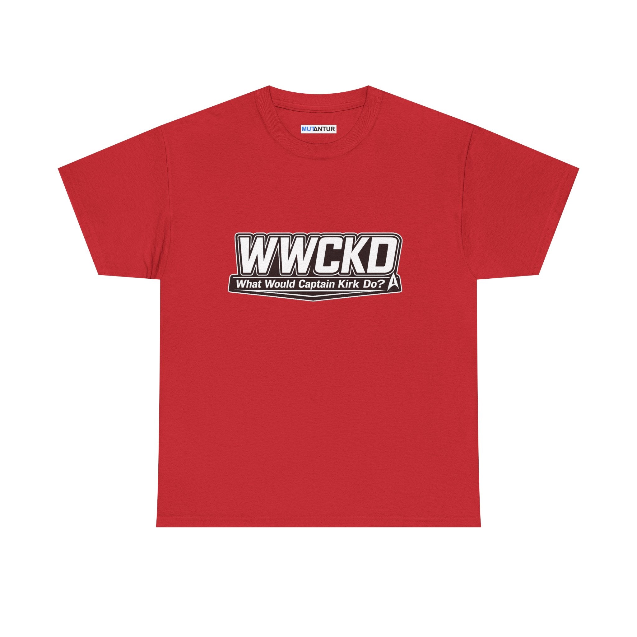 WWCKD T-Shirt | What Would Captain Kirk Do Sci-Fi Tee - Mutantur Labs LLC