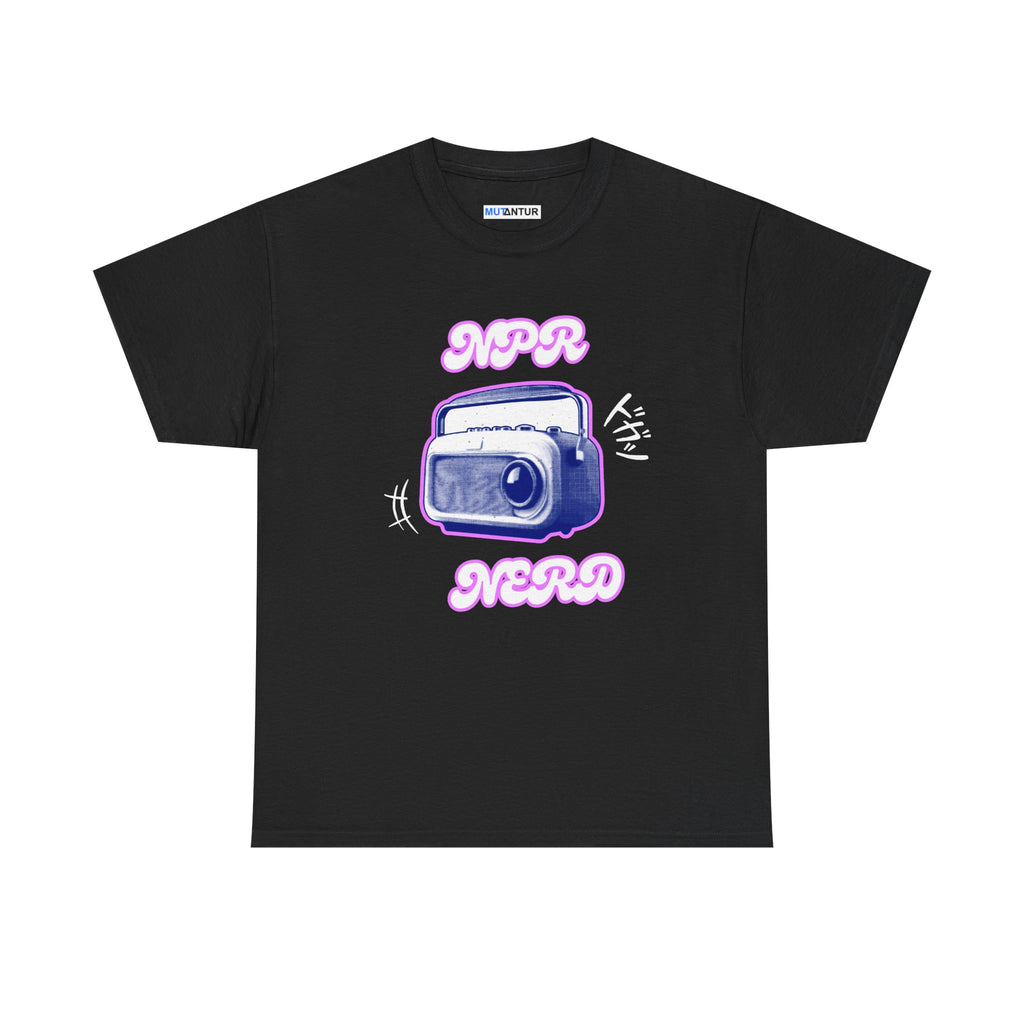 NPR Nerd T-Shirt | Retro Radio Graphic Tee - Mutantur Labs LLC