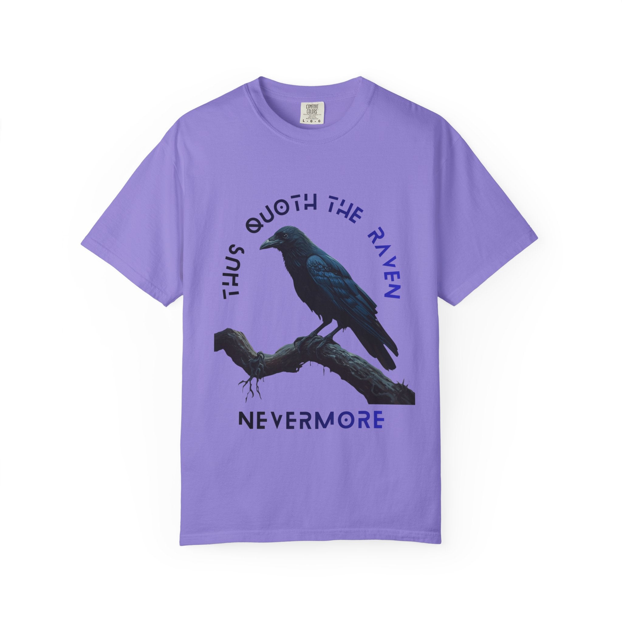 Quoth the Raven Nevermore T-shirt | Poe Literary Raven Tee - Mutantur Labs LLC