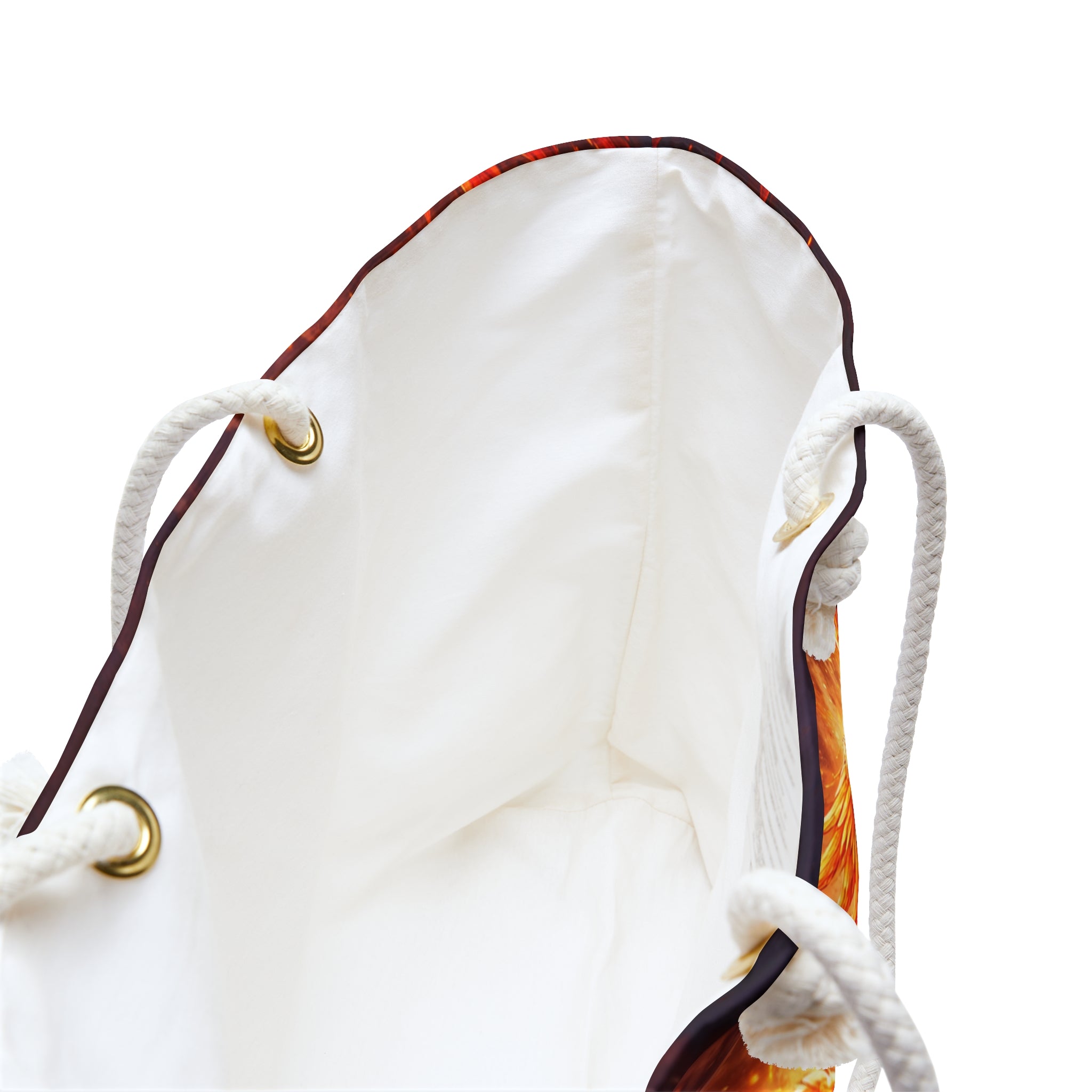 Phoenix Flame Weekender Bag - Fiery Bird Travel Tote - Mutantur Labs LLC