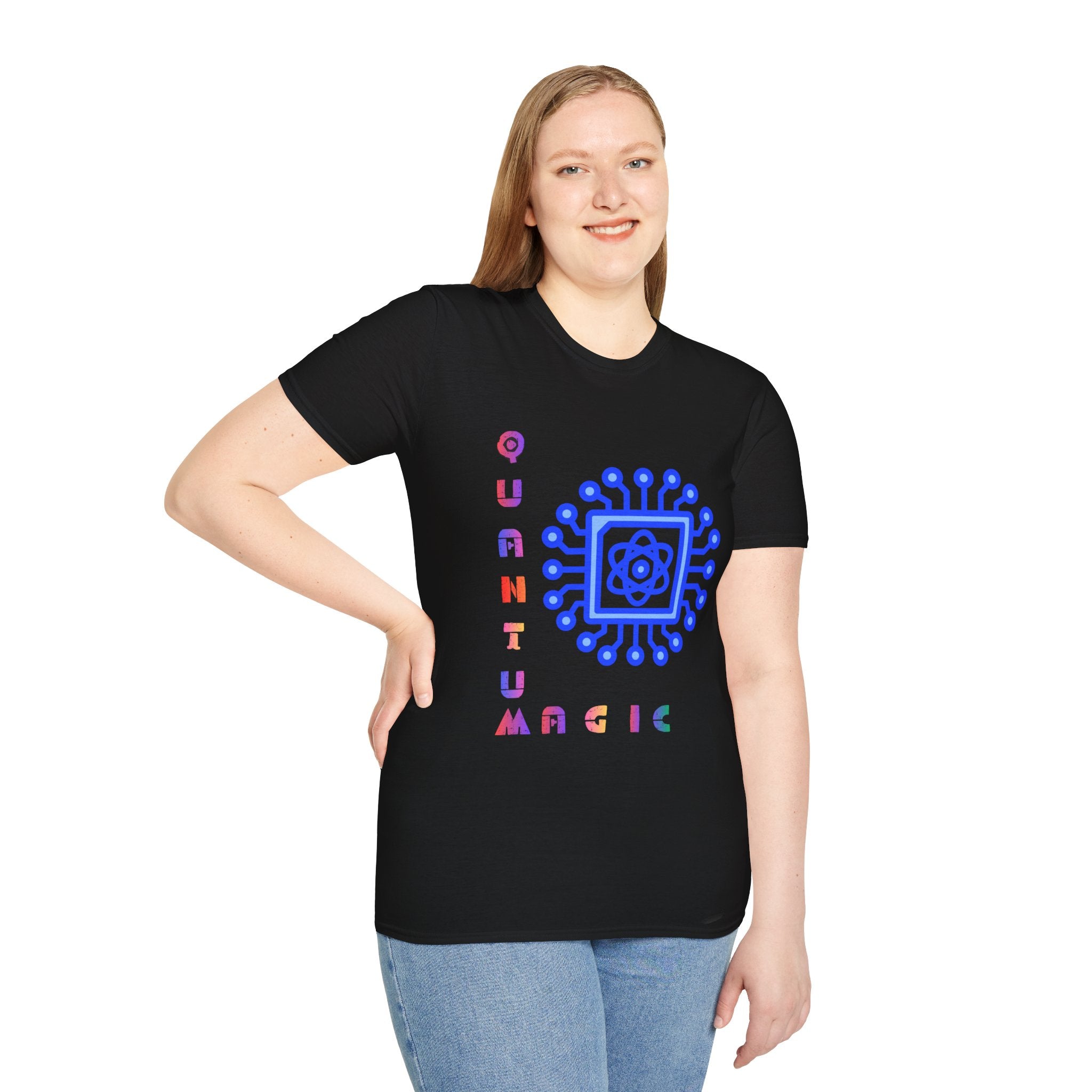 Quantum Magic T-Shirt | Circuit Atom Science Tech Tee - Mutantur Labs LLC