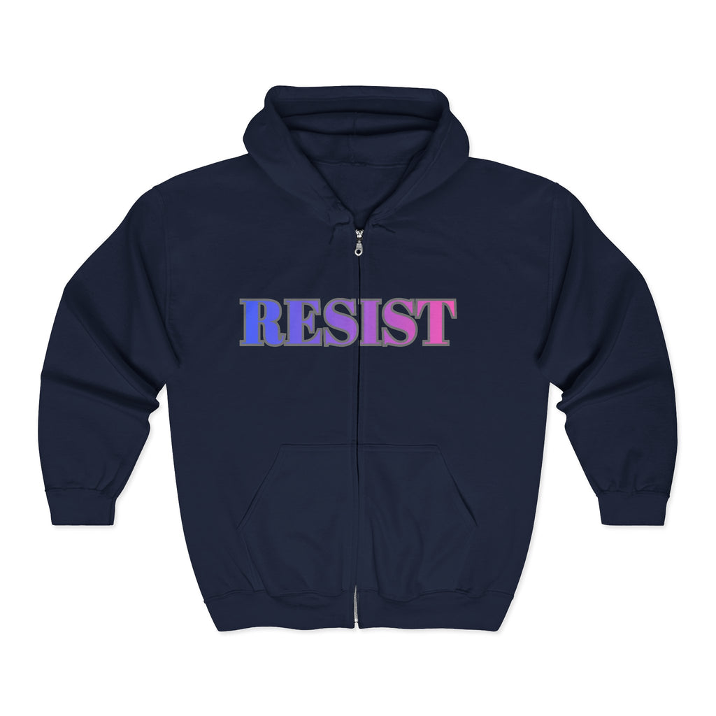 RESIST zip hooded sweatshirt Protest Gear - Mutantur Labs LLC
