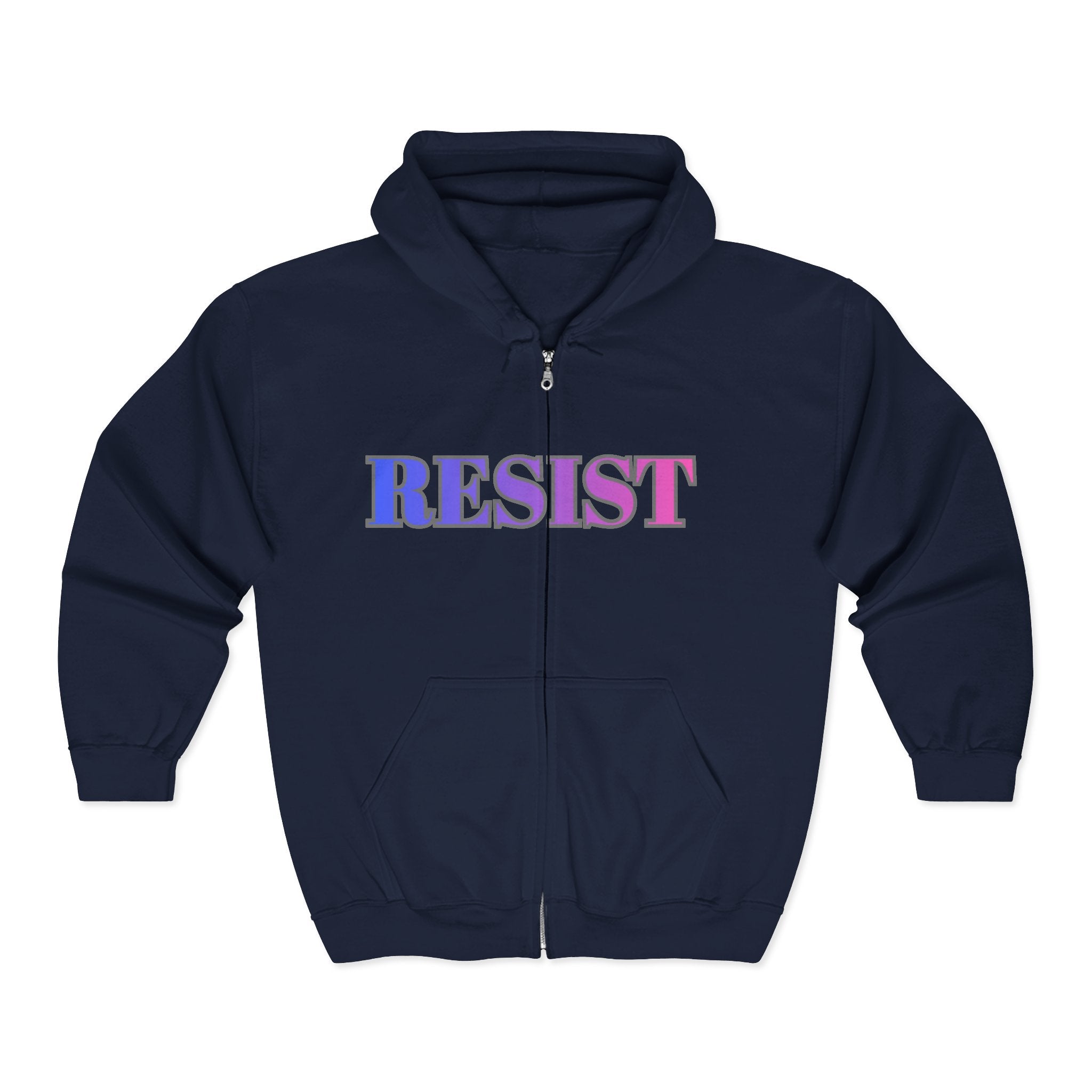 RESIST zip hooded sweatshirt Protest Gear - Mutantur Labs LLC