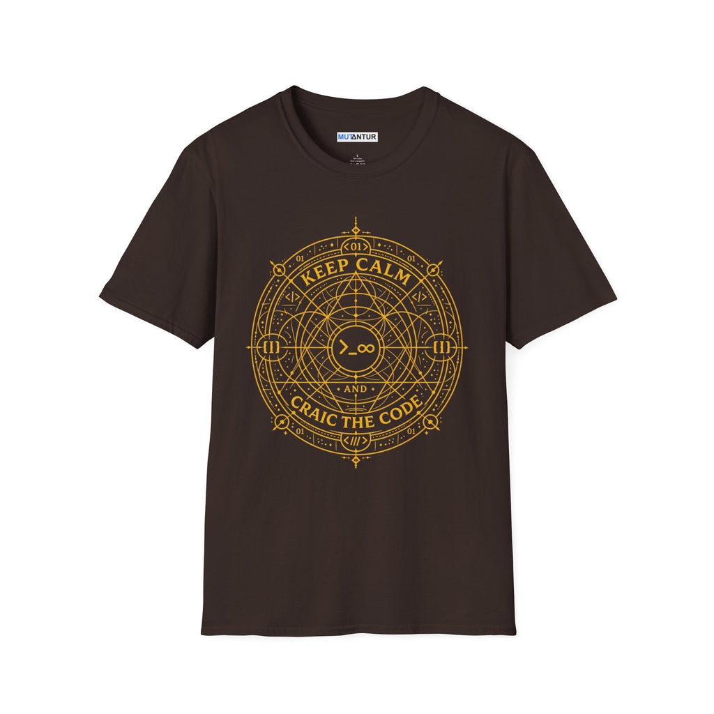 Keep Calm and Craic the Code Graphic Tee - Mutantur Labs LLC