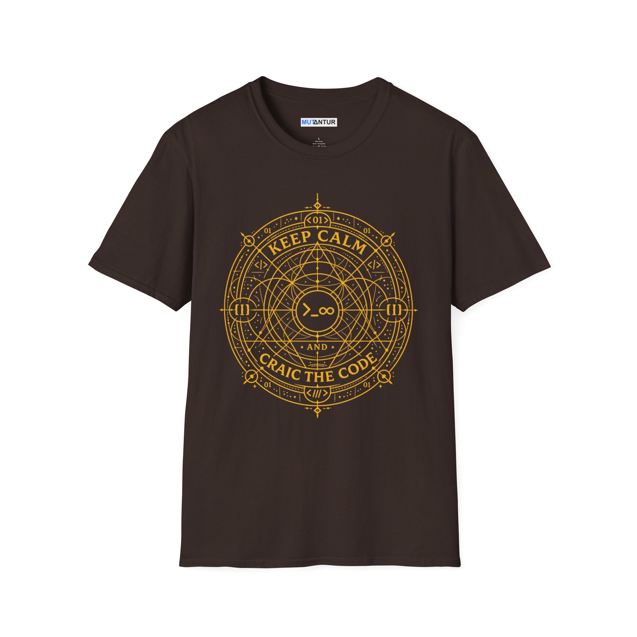 Keep Calm and Craic the Code Graphic Tee - Mutantur Labs LLC