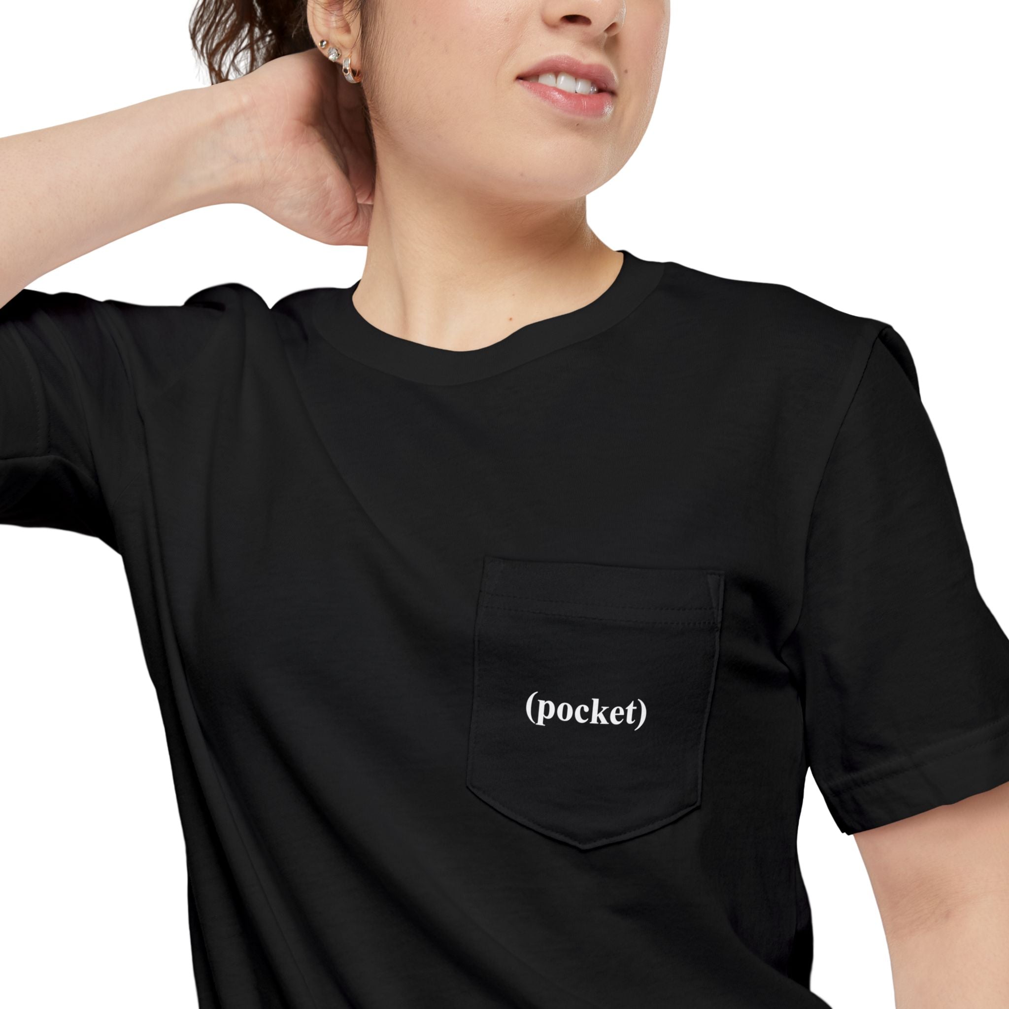 Pocket (pocket) T-Shirt | Minimalist funny Dad Pocket Shirt - Mutantur Labs LLC